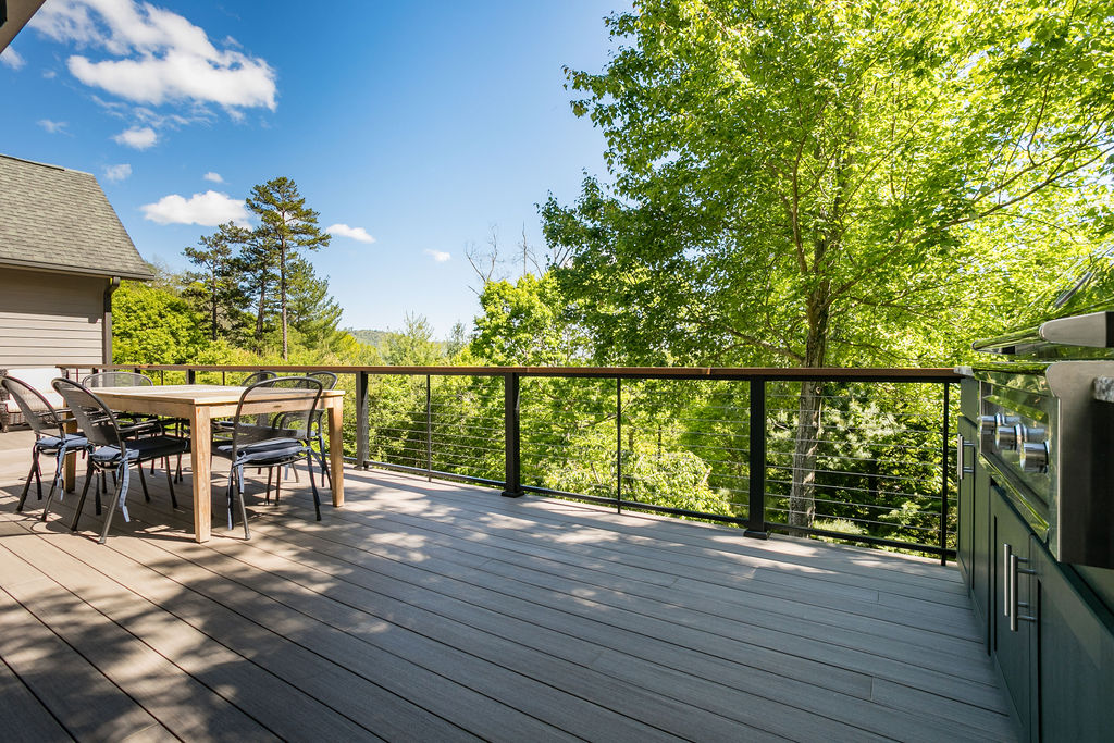 Asheville Deck and Outdoor Kitchen